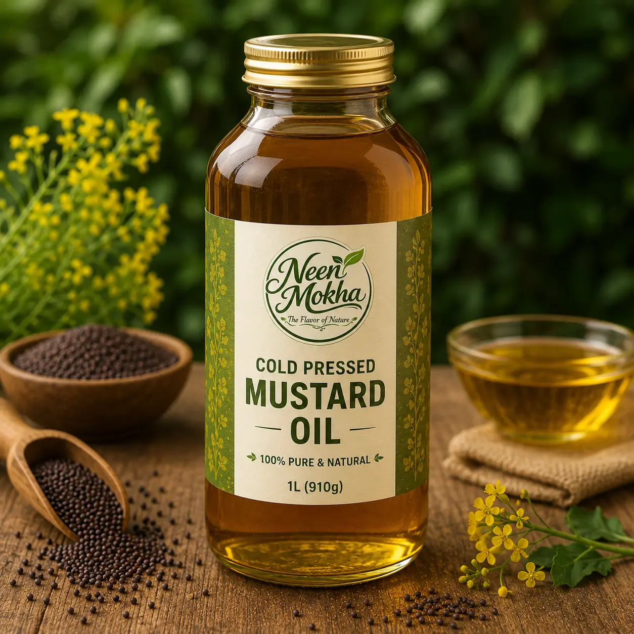 Cold Pressed Mustard Oil